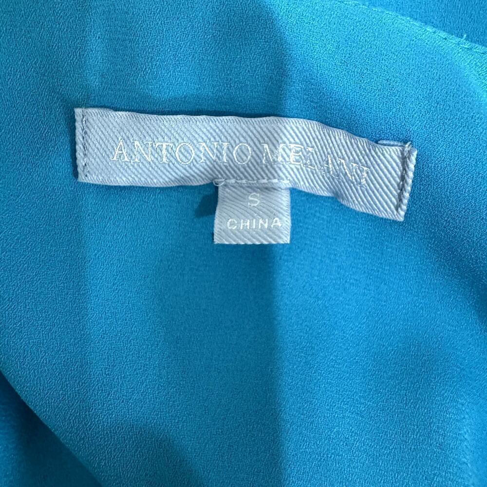 NWOT Antonio Melani Size Small Lucian Blue Sleeveless A-Line Dress Women's - Picture 6 of 6